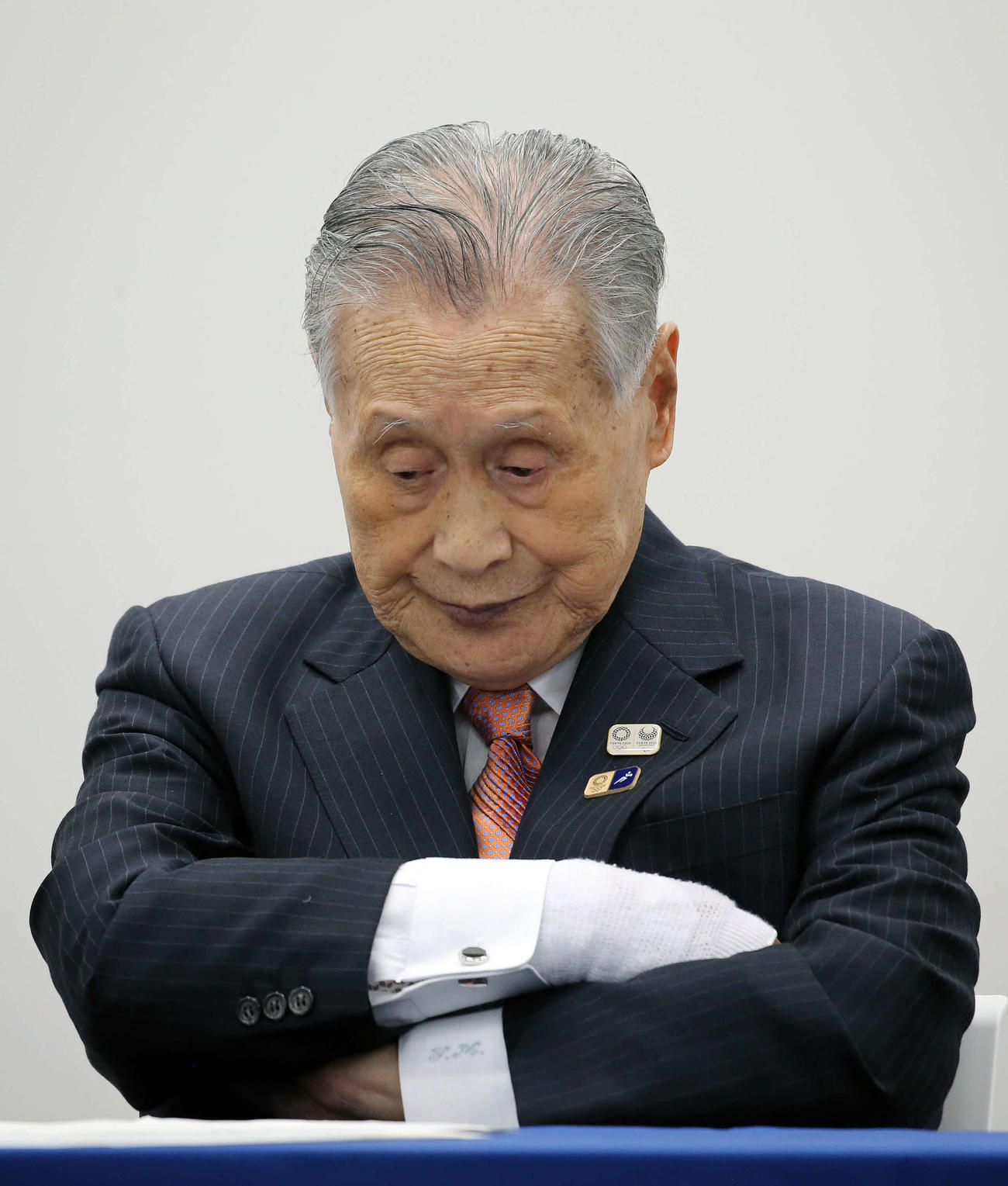 東京五輪組織委員会の森会長（2020年3月24日撮影）