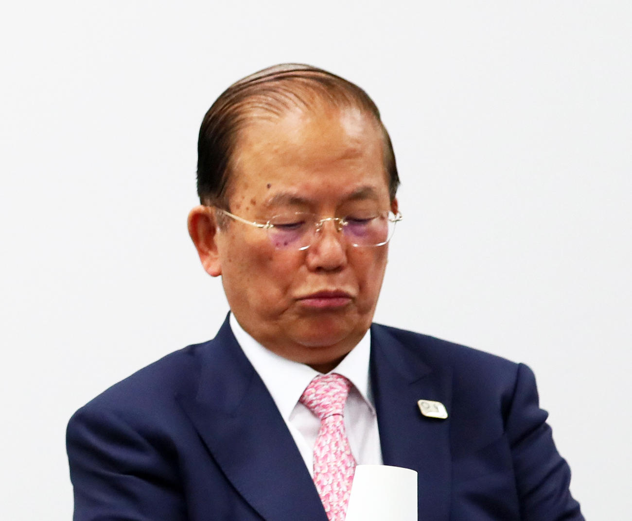 武藤敏郎事務総長（2020年3月30日撮影）