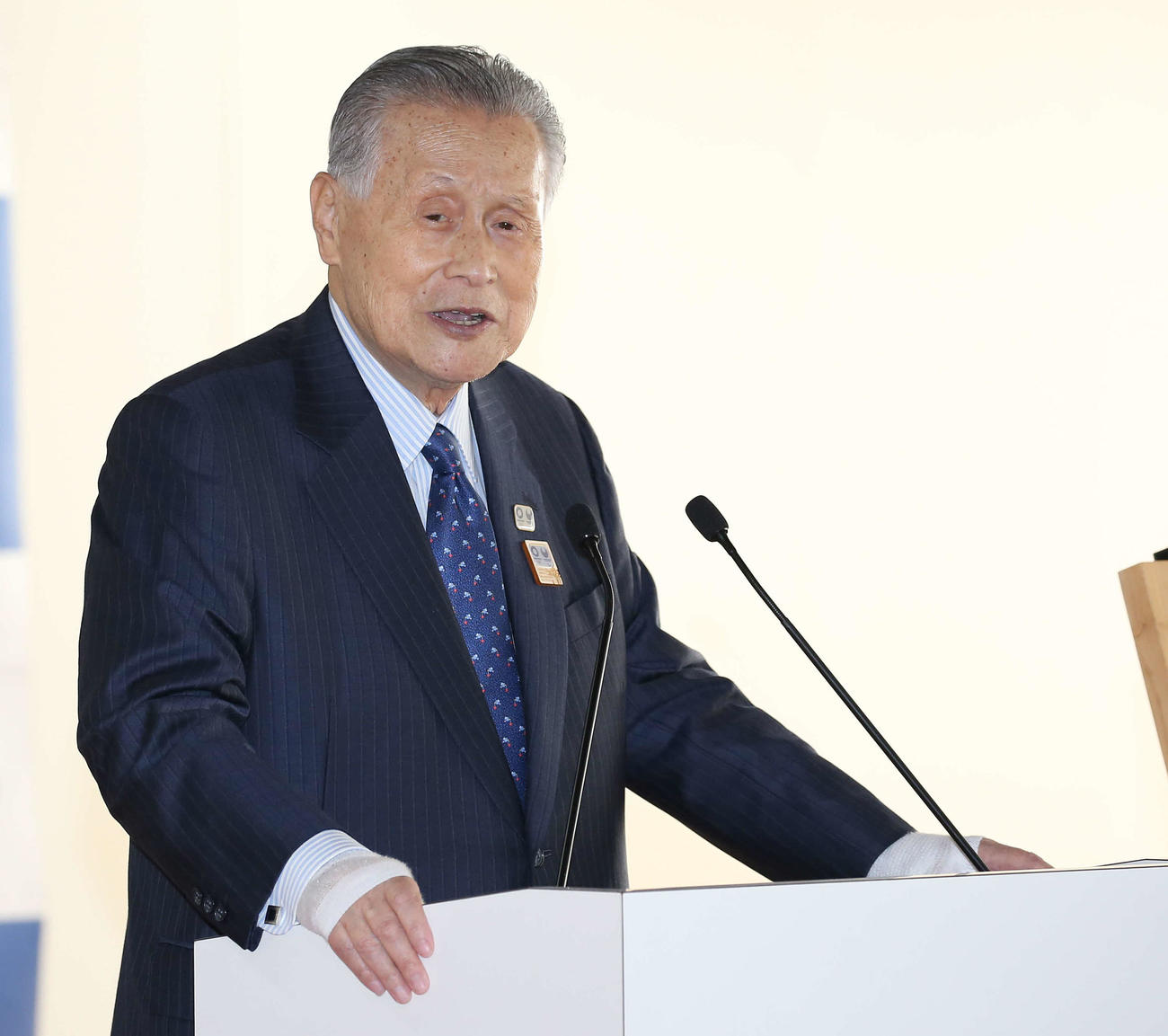 森喜朗会長（2020年1月29日撮影）