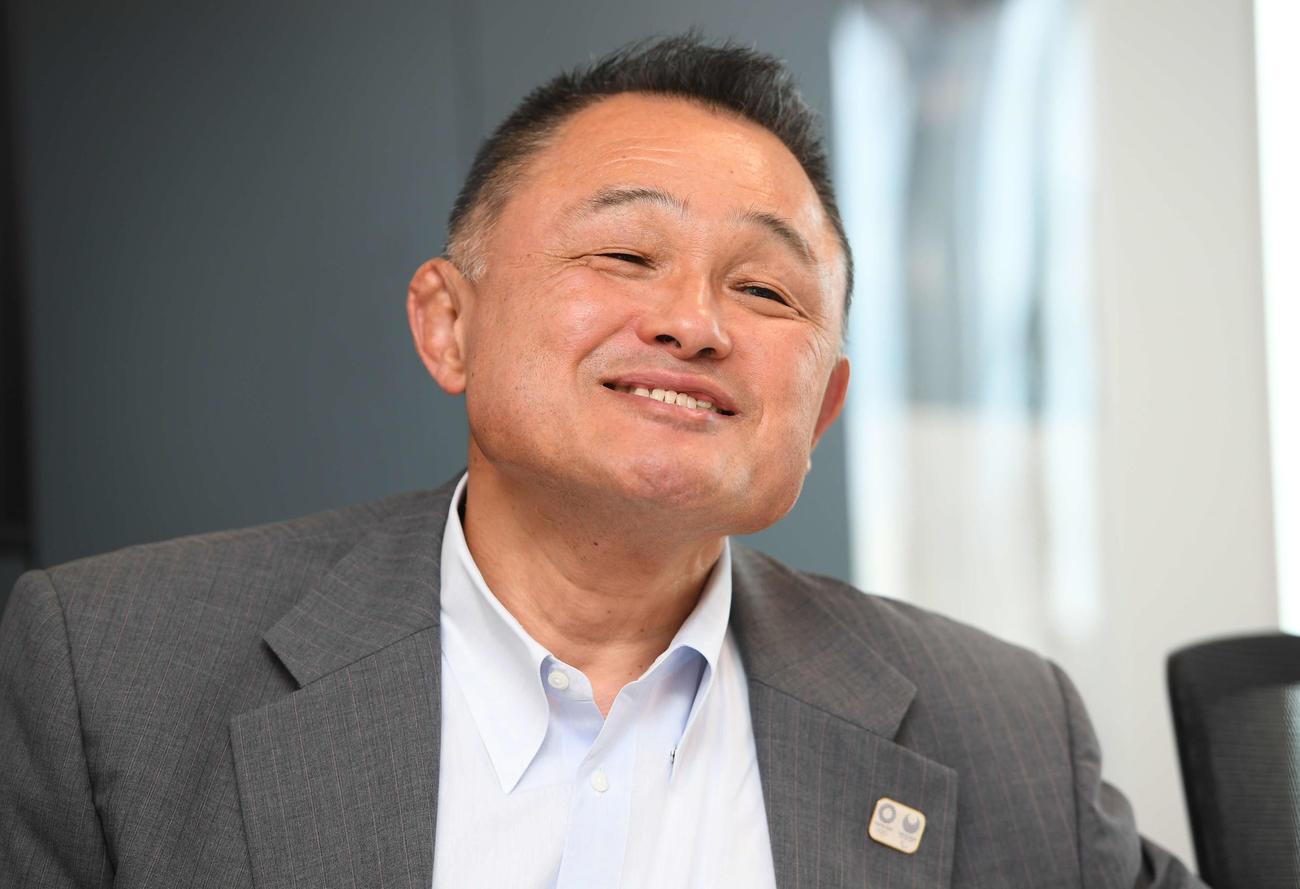 東京五輪へ思いを語ったJOC山下会長（撮影・鈴木みどり）