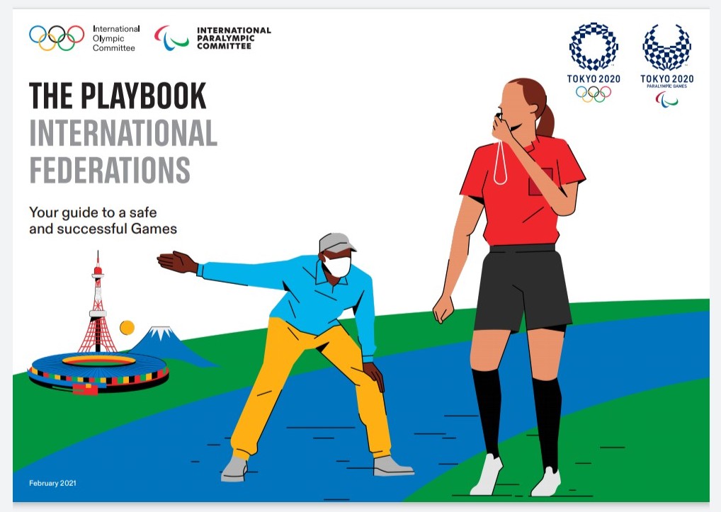 組織委、IOC、IPCが公表したプレーブック初版の表紙