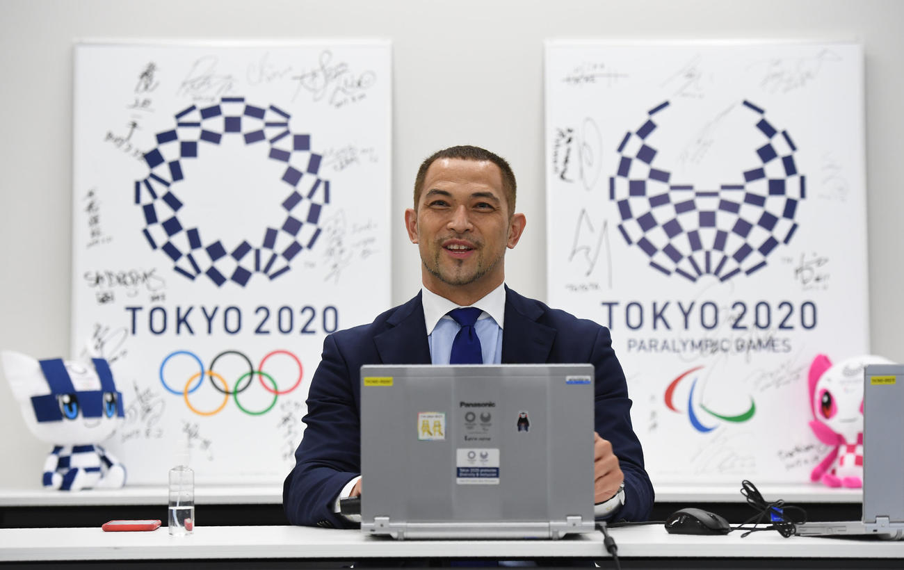 室伏広治スポーツ庁長官（2020年9月30日撮影）