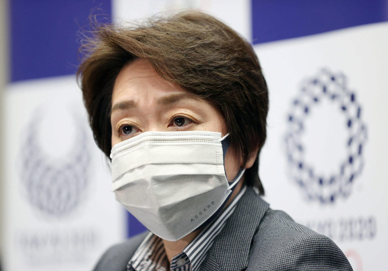 橋本聖子会長（2021年4月9日撮影）