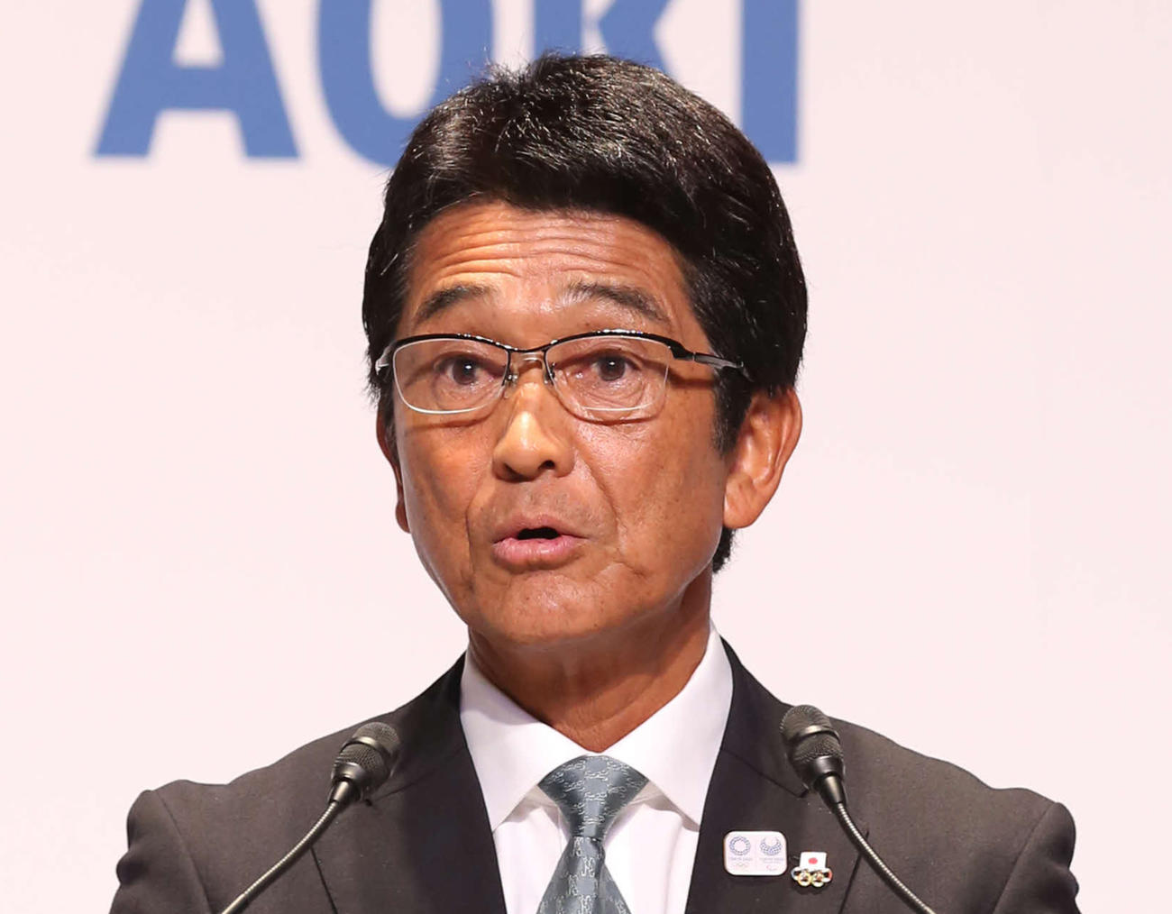 日本選手団の福井烈団長 五輪へ心ひとつに ワクチン接種は 来週から 東京オリンピック 日刊スポーツ