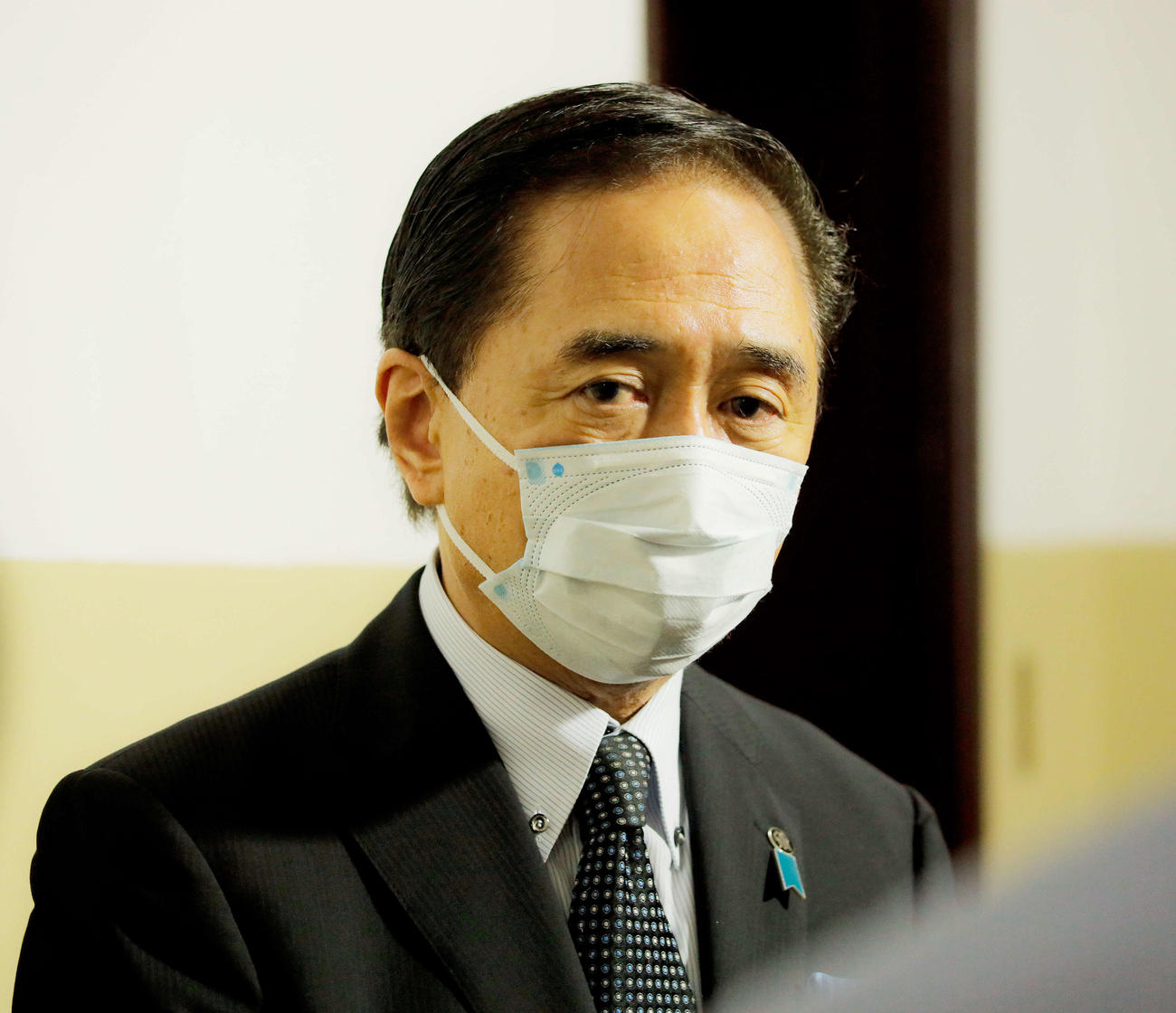 黒岩神奈川県知事（2020年6月3日撮影）