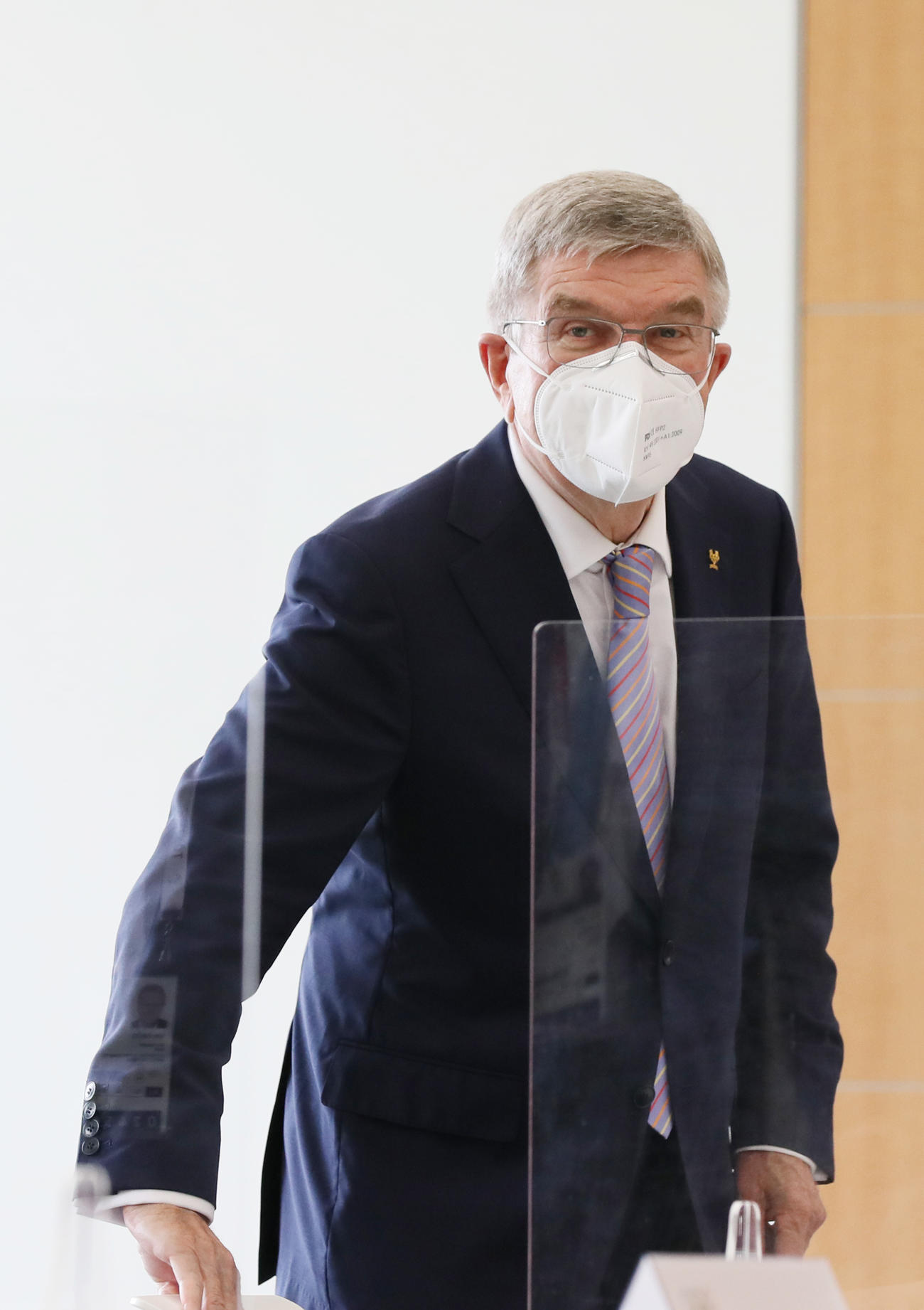 IOCバッハ会長（21年7月13日代表撮影）