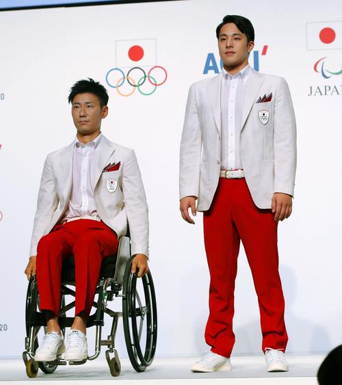 復刻】「赤白」が「白赤」に変わった理由 五輪公式服装を発表 - 東京