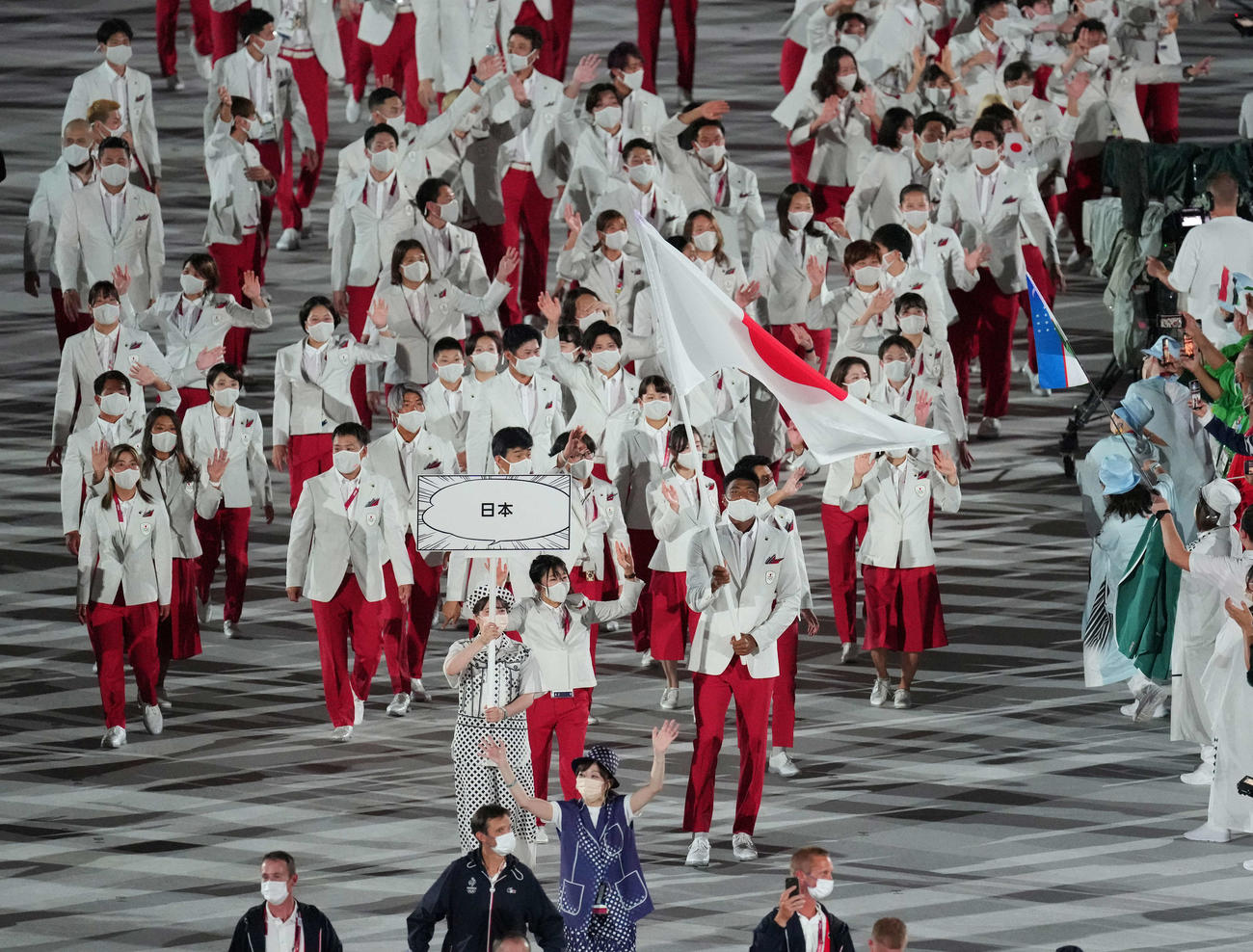 オリンピックのモンゴル選手団