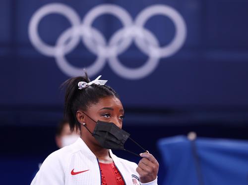 米国代表のシモーネ・バイルズ（ロイター）