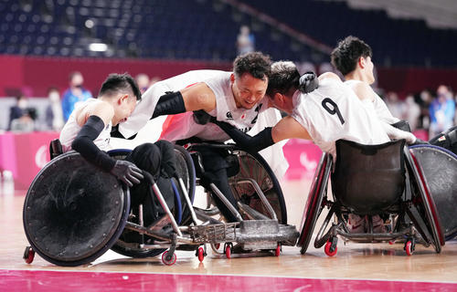 車いすラグビー日本２大会連続で銅メダル獲得 ３位決定戦詳細 東京パラリンピック 東京パラリンピックライブ速報 日刊スポーツ