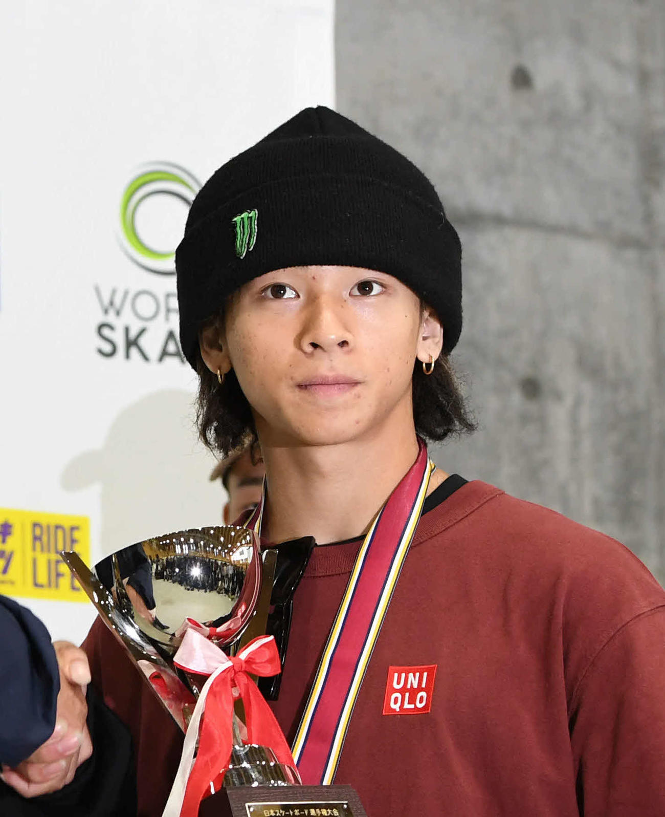 平野歩夢（19年5月12日撮影）