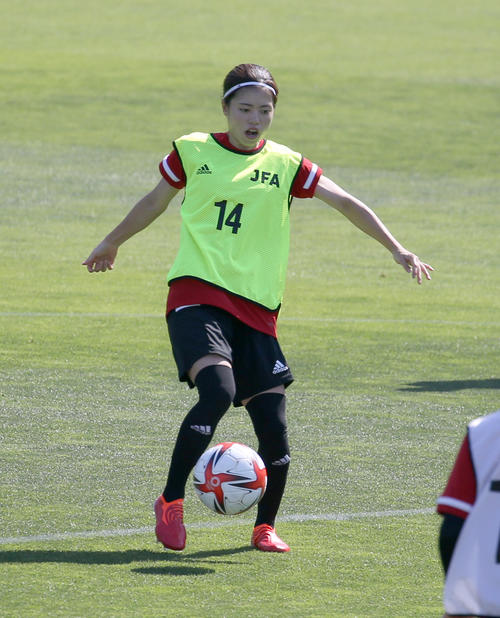 なでしこ長谷川唯 すごくいい状態 21日初戦カナダにド派手１号決める サッカー 東京オリンピック写真ニュース 日刊スポーツ