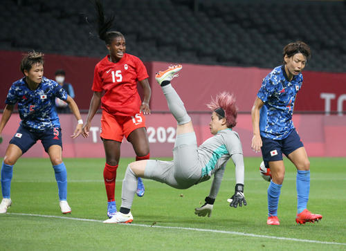 岩渕真奈同点弾 なでしこ救う５戦連発でカナダとドロー 女子サッカー詳細 サッカー 東京オリンピックライブ速報写真ニュース 日刊スポーツ