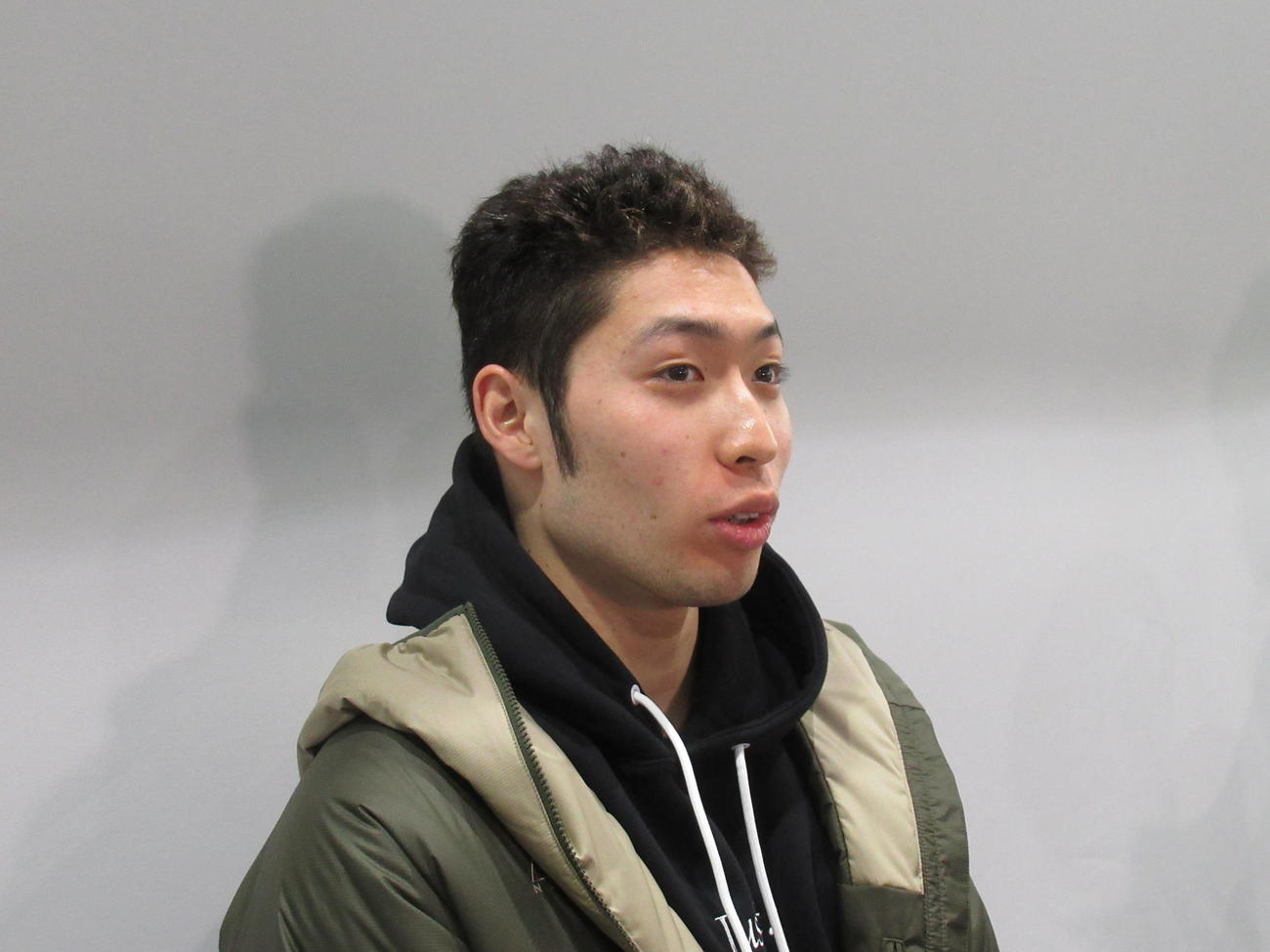 萩野公介（2020年2月21日撮影）