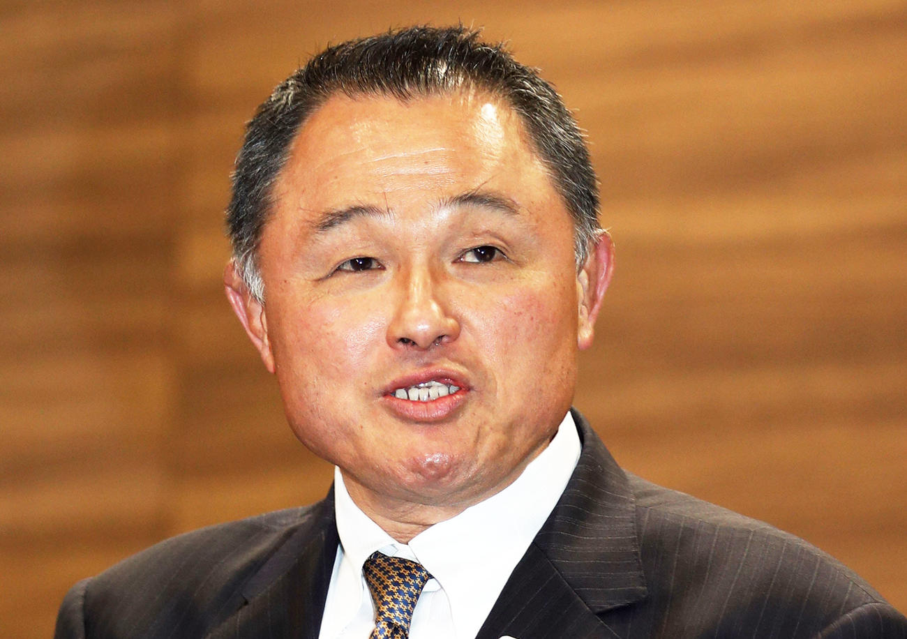 山下泰裕会長（2020年3月25日撮影）