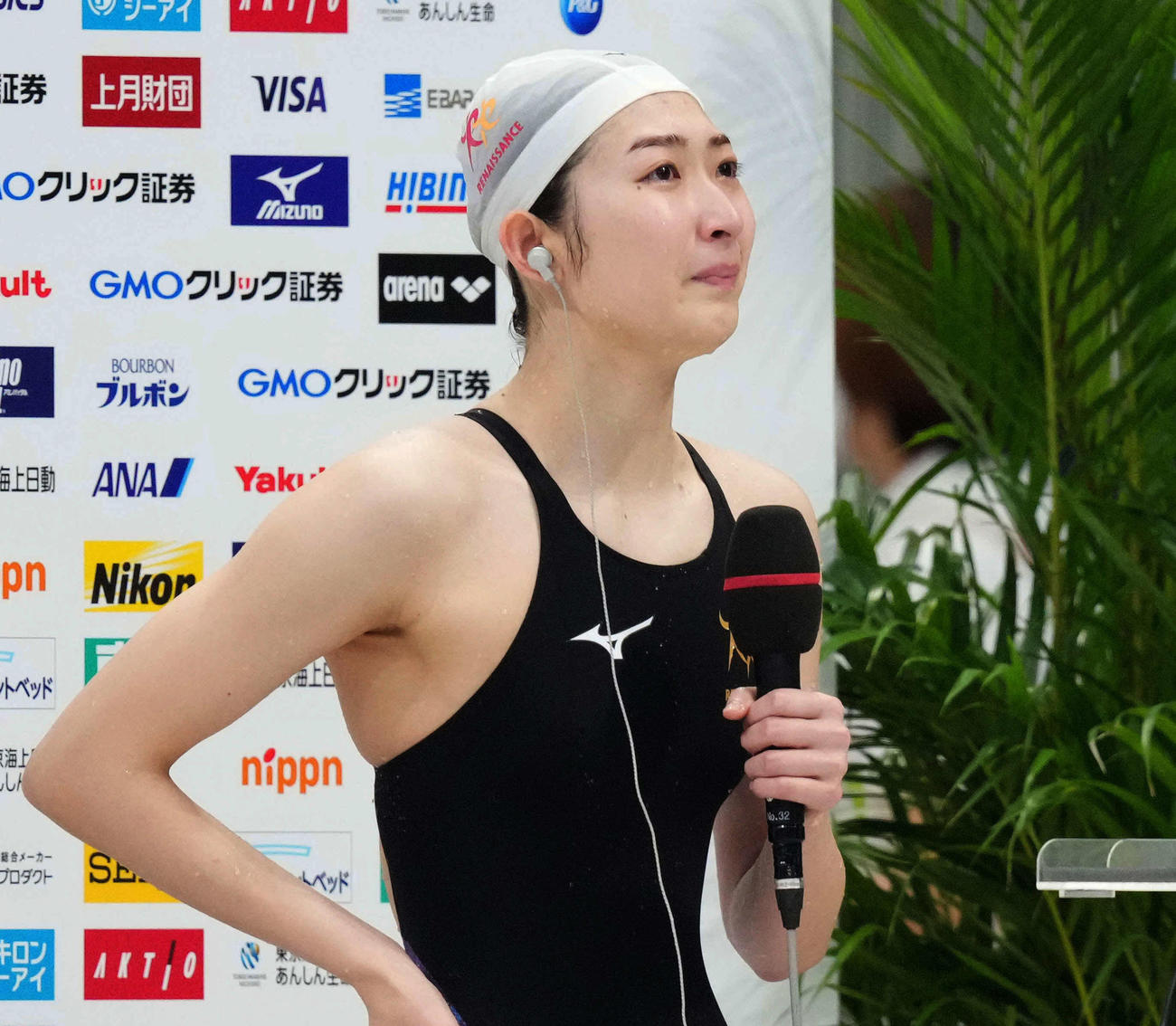 池江璃花子（21年4月4日撮影）