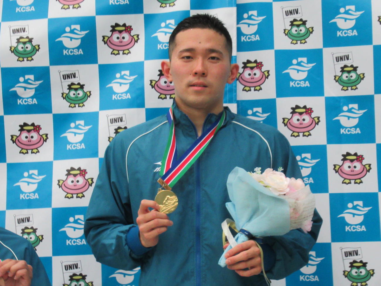 五輪前最後のレースに臨んだ日本代表の井狩（撮影・益田一弘）