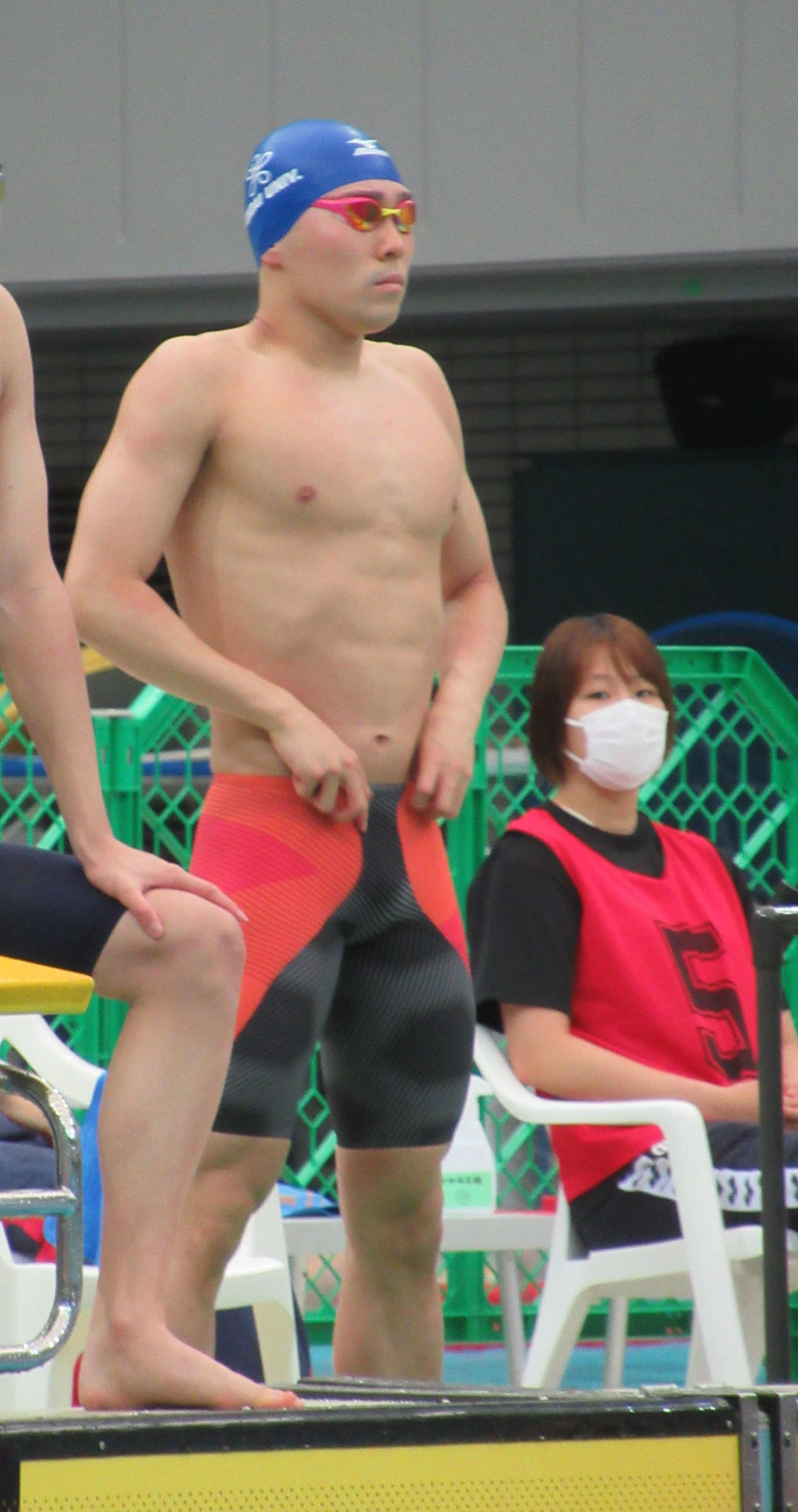 五輪前最後のレースに臨んだ日本代表の井狩（撮影・益田一弘）