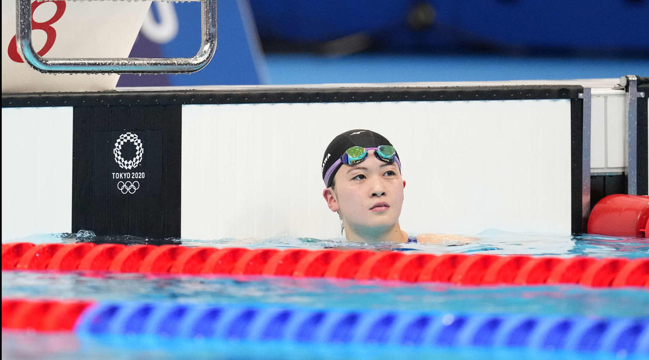 高３谷川亜華葉は決勝へ羽ばたけず 力つけたい パリに照準 女400個メ 競泳 東京オリンピック 日刊スポーツ