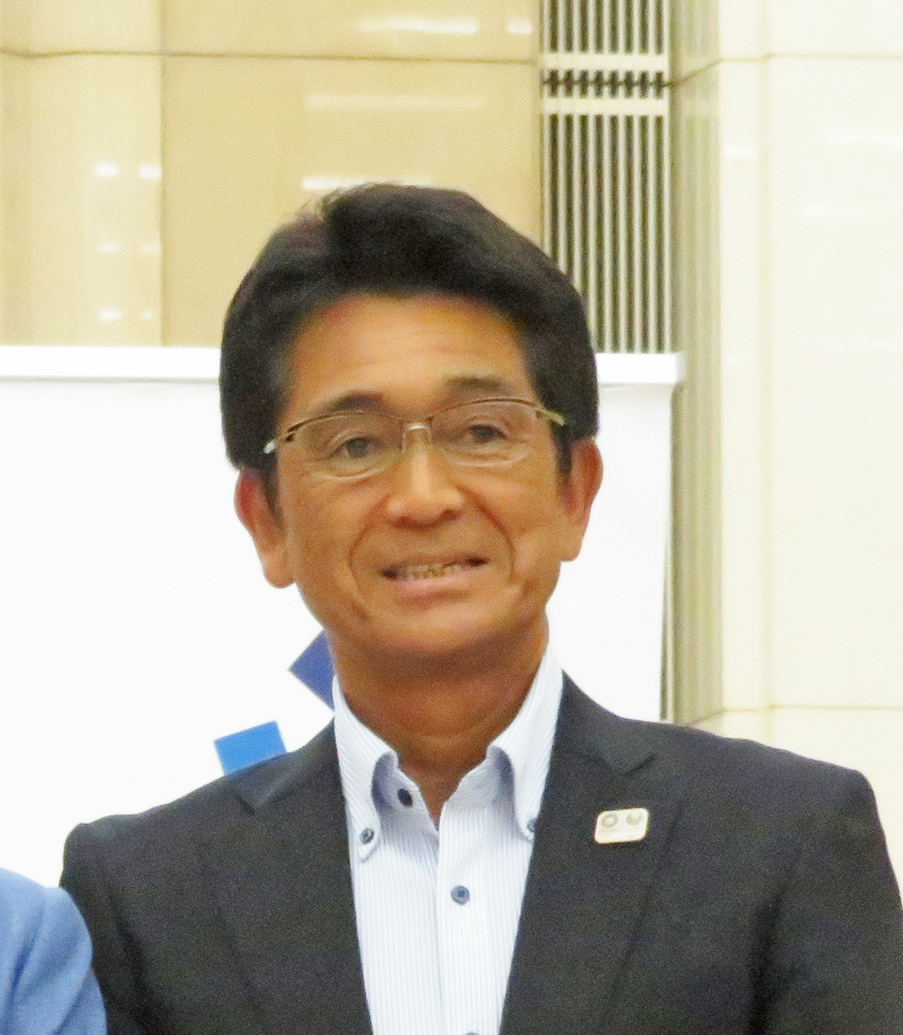 東京五輪日本選手団の福井烈団長（2019年7月3日撮影）