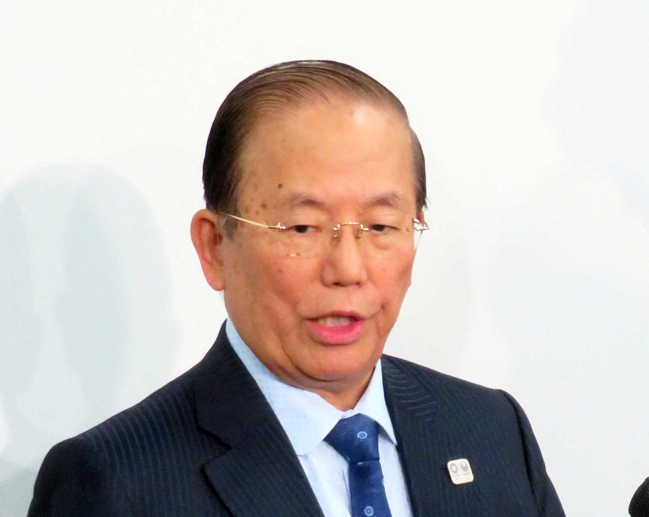 東京五輪・パラリンピック組織委員会の武藤敏郎事務総長