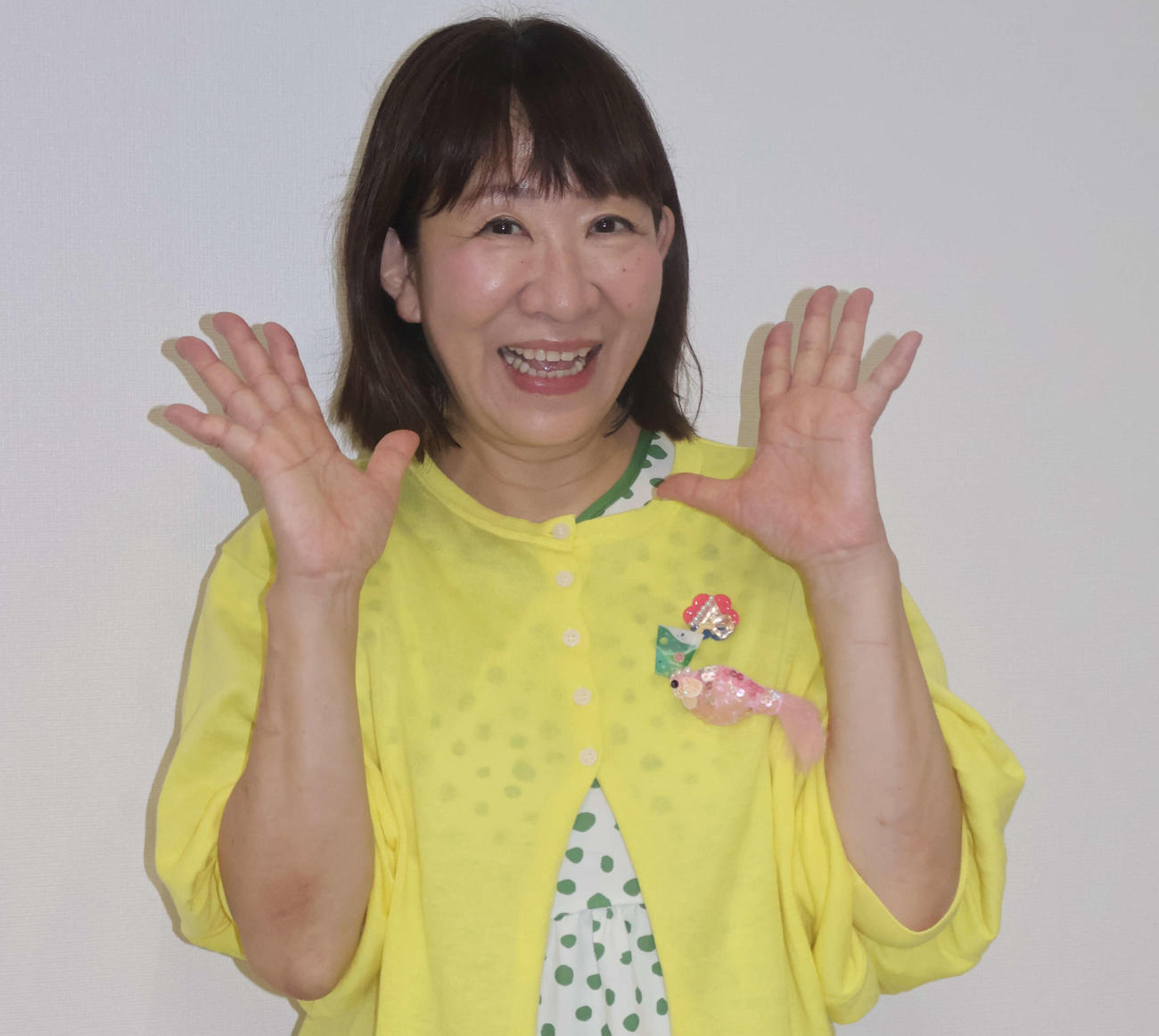 浅香あき恵は、吉本新喜劇の“お母さん”とも言える太陽のような存在だ（撮影・村上久美子）