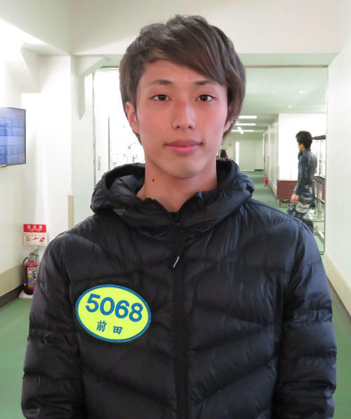 前田滉(2020年1月20日撮影)