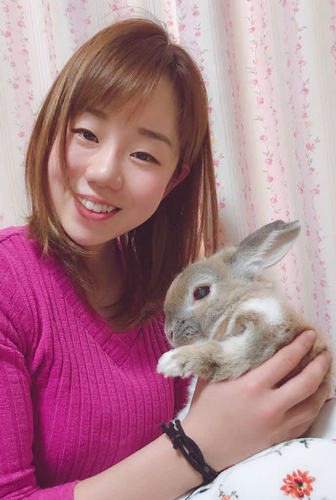 休日は愛するウサギに癒やされっぱなし