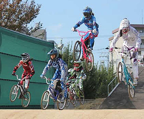 １１年１１月に大阪の岸和田で行われたＢＭＸのイベントにて