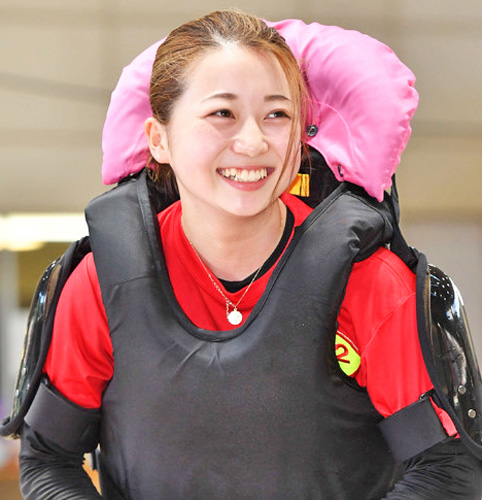 持ち前の勝負根性を武器にＡ級を目指す松尾怜実