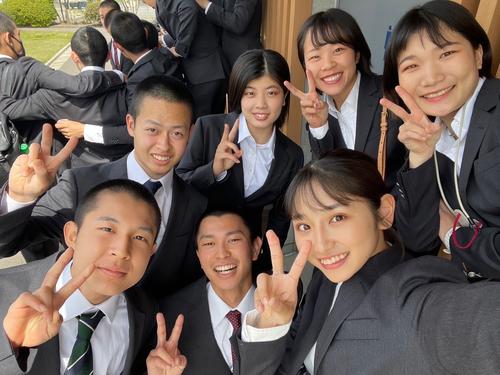 同期の132期との集合写真