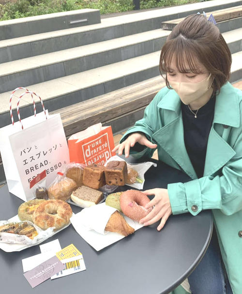 パン屋さん巡りも趣味です