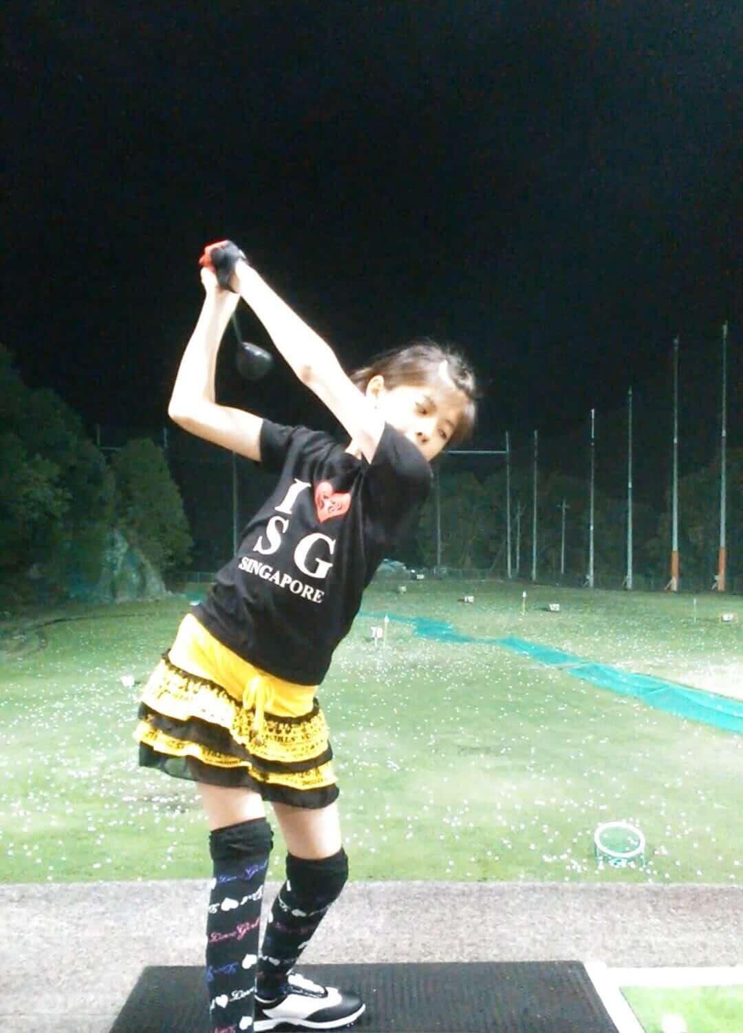 元はプロゴルファーを目指していた河内悠利杏