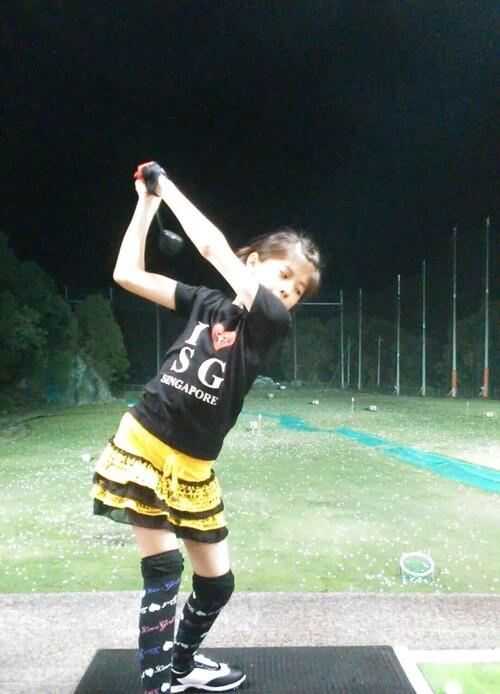 元はプロゴルファーを目指していた河内悠利杏