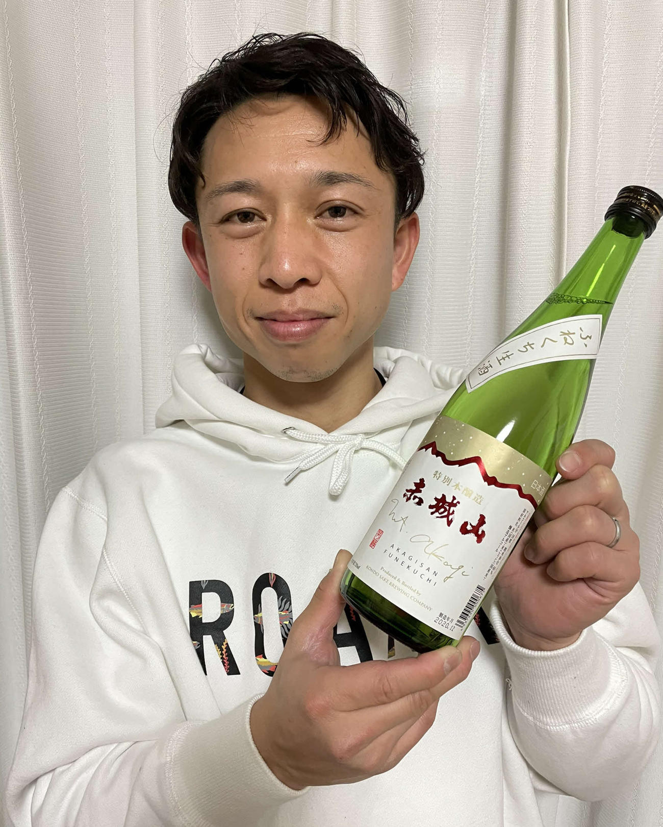 今年こそGP制覇へ！　新年は赤城山を飲み、身を清める？