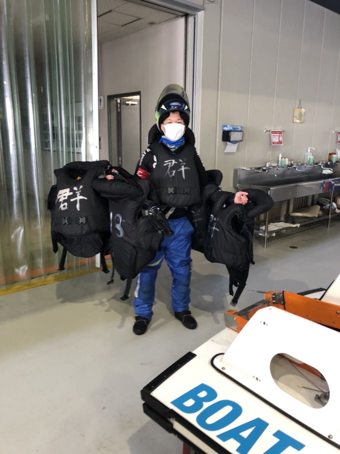 支部訓練に参加しました（毒島誠ツイッターより）