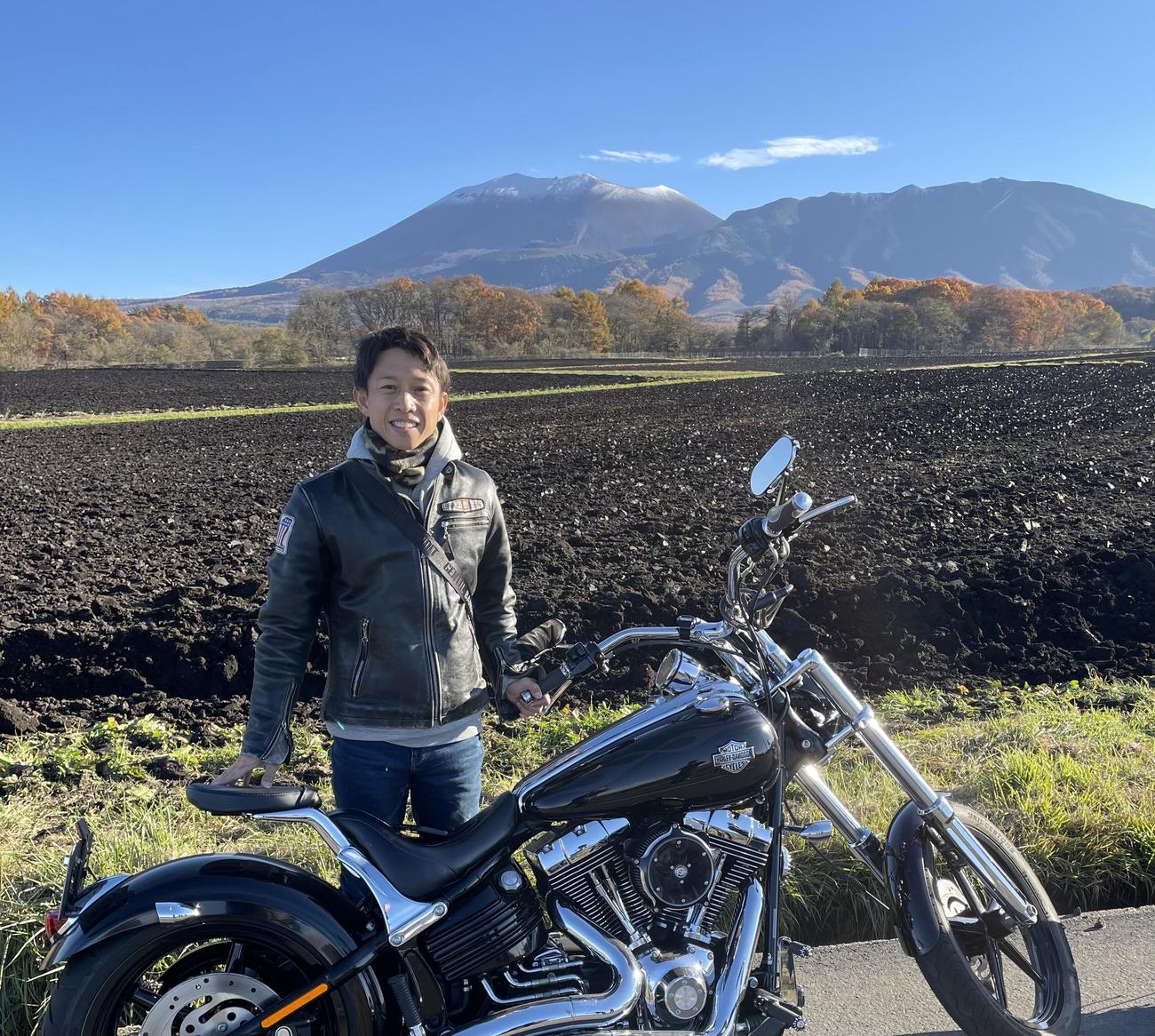 気晴らし、紅葉を見に、ツーリングに行ってきました！（本人提供）