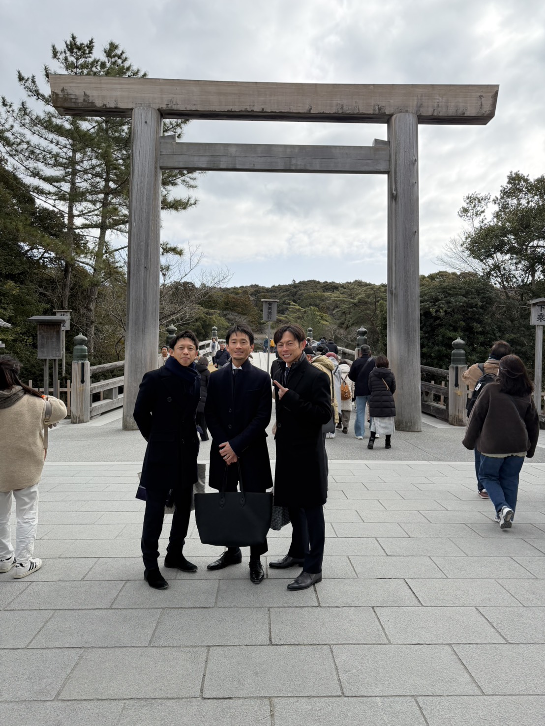 今年も伊勢神宮で厄払いに