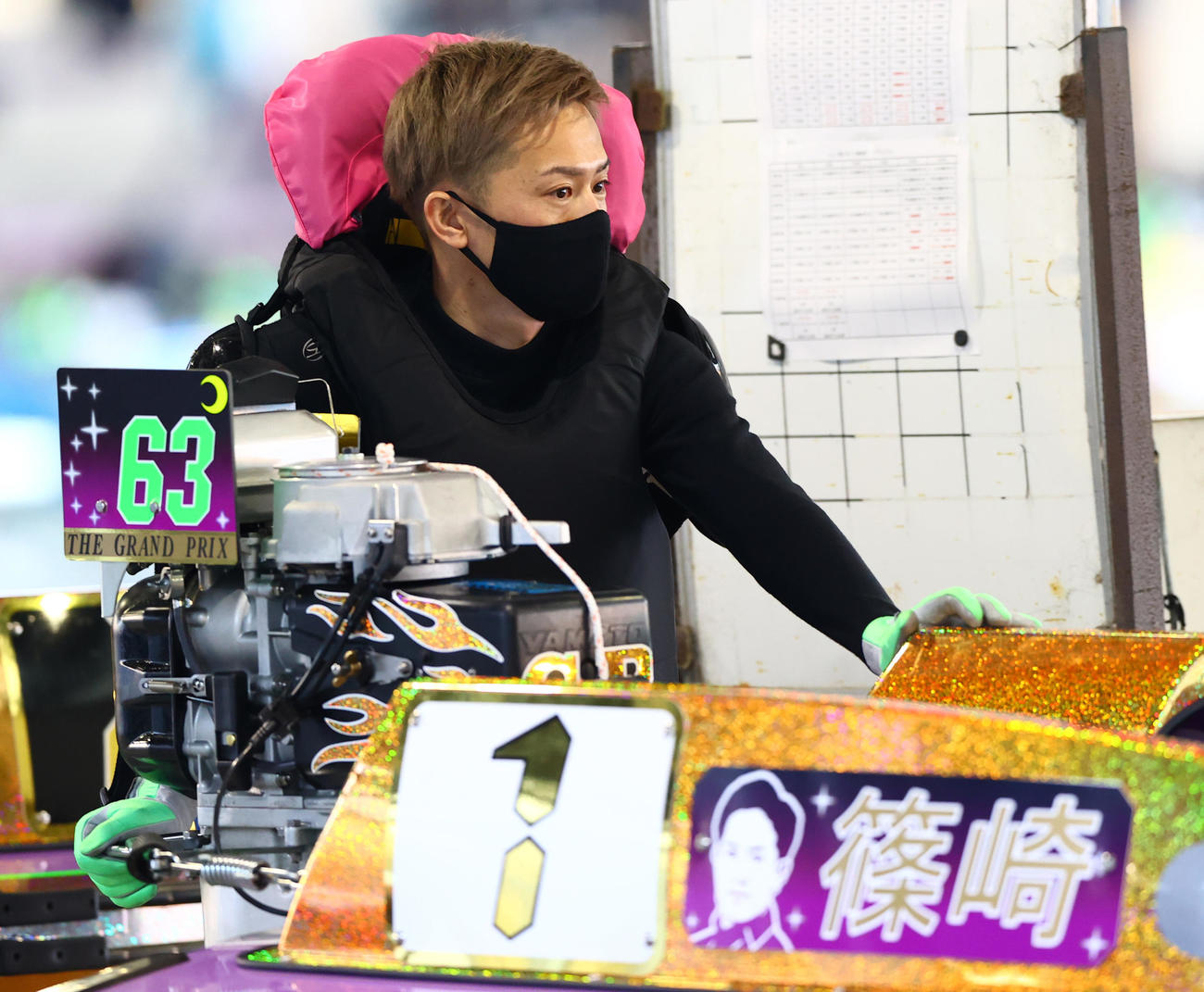 TR1st2回戦11Rで逃げ切り、最善を尽くした篠崎仁志