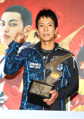 4年ぶり3度目のSG優勝を飾った新田雄史