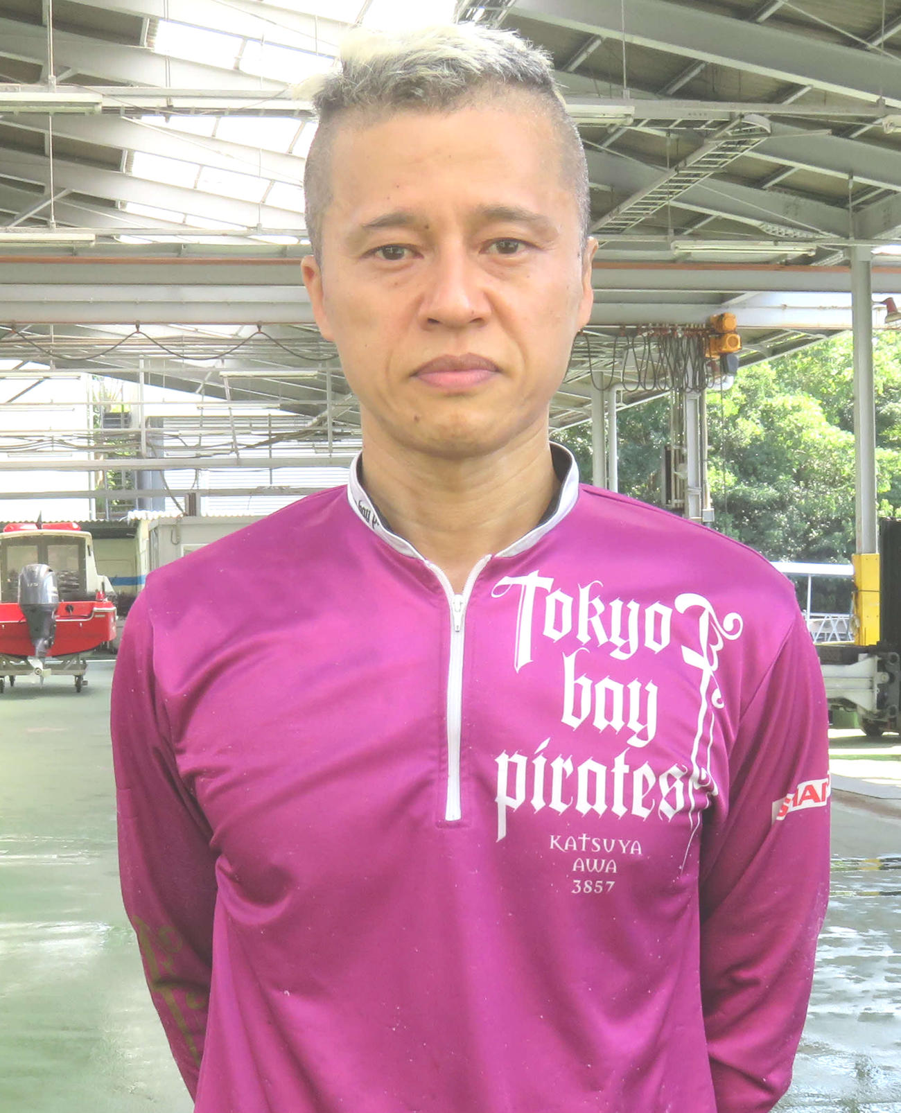阿波勝哉（2024年8月15日撮影）