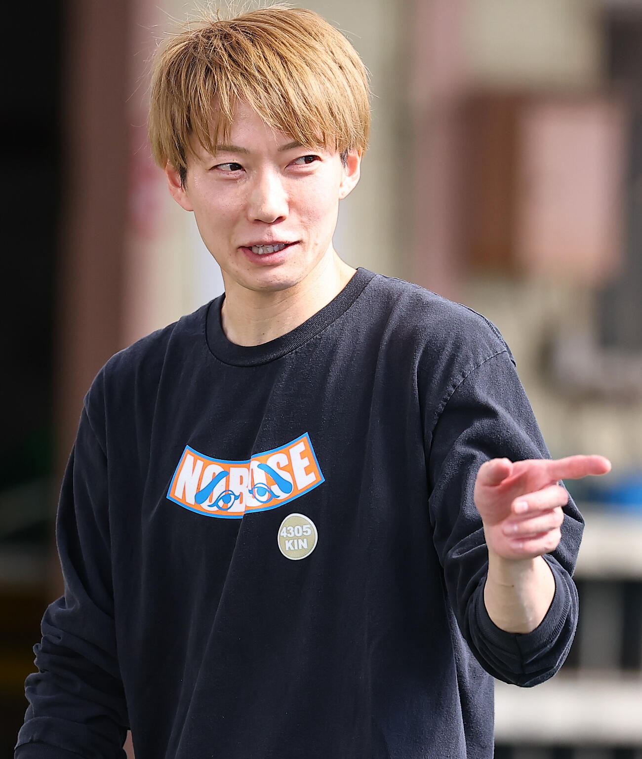 前検日に調整する金子拓矢（撮影・野上伸悟）