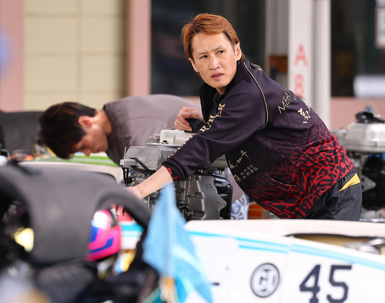 白井英治が得点率トップに立った