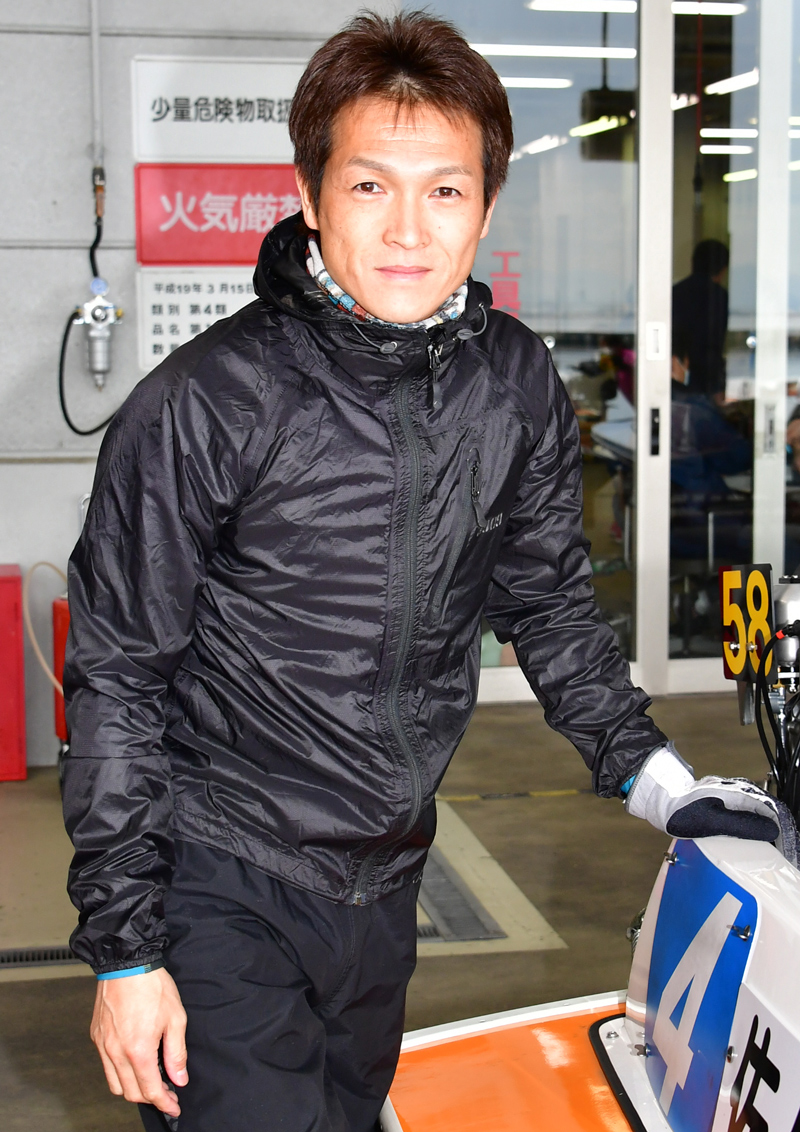 今年初優勝へ鋭発を決めたい佐々木康幸