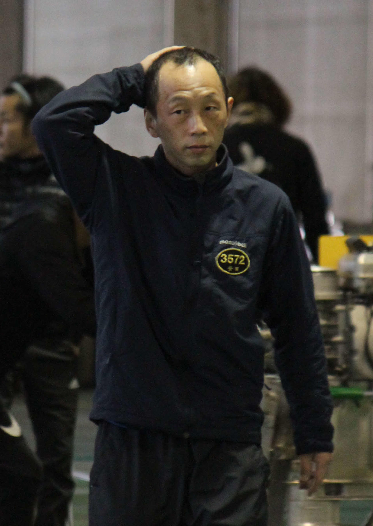 安田政彦の臨戦態勢が整った。準優10Rは見せ場を作る（撮影・北條直治）
