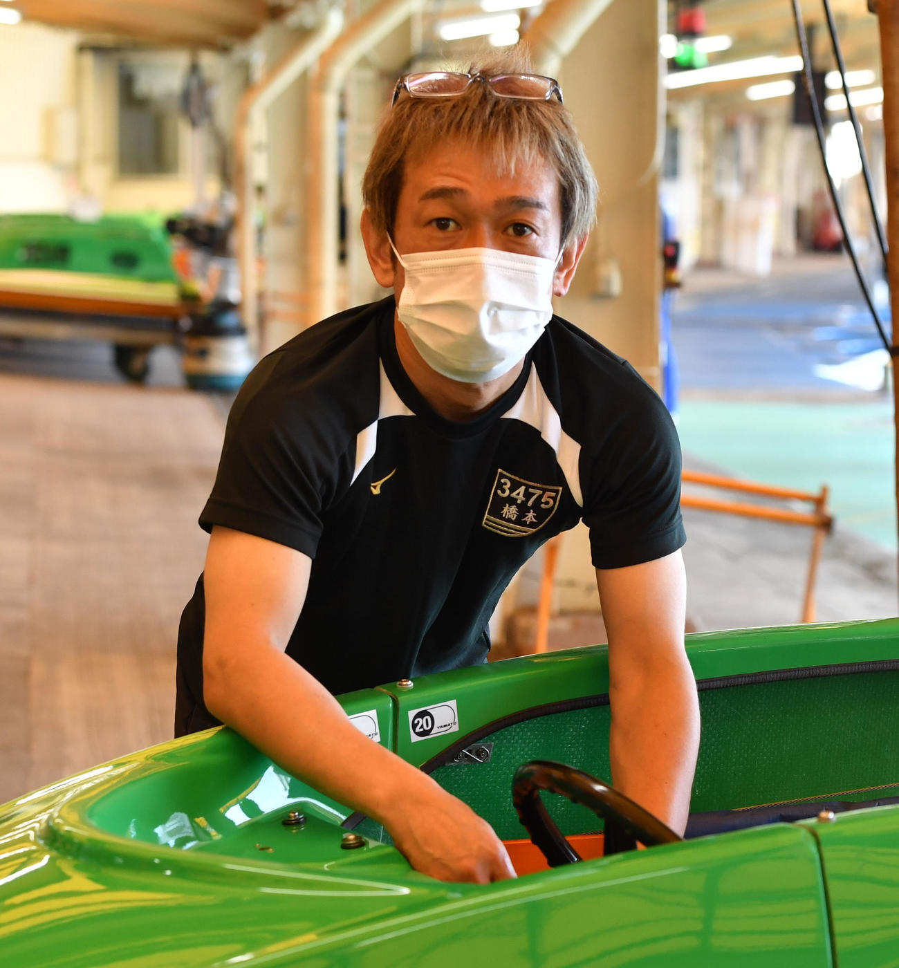 橋本久和は得点率14位タイ。2走ノルマ11点の克服に全力を注ぐ