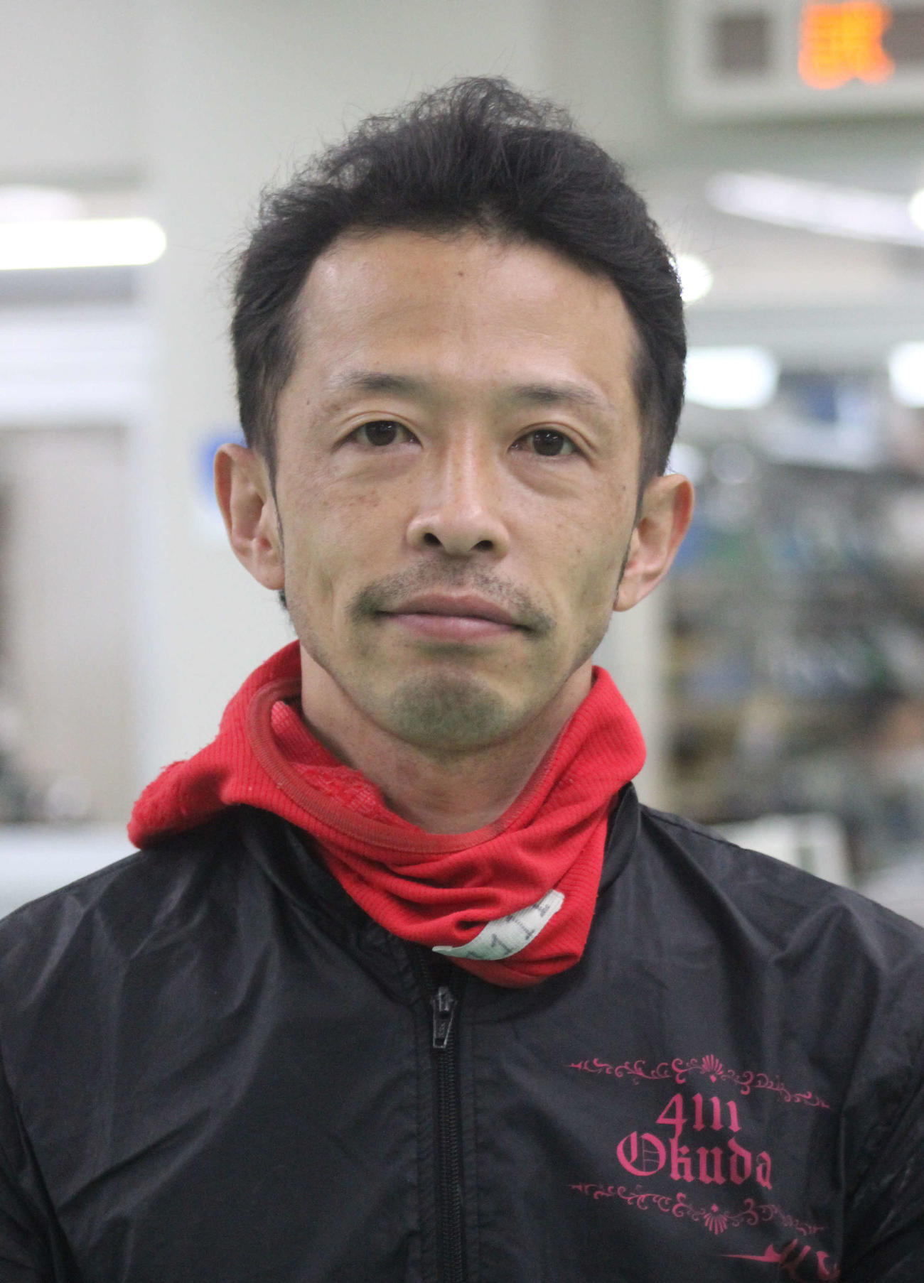 素性以上の好感触を見せる奥田誠。福岡の水面は苦にしない