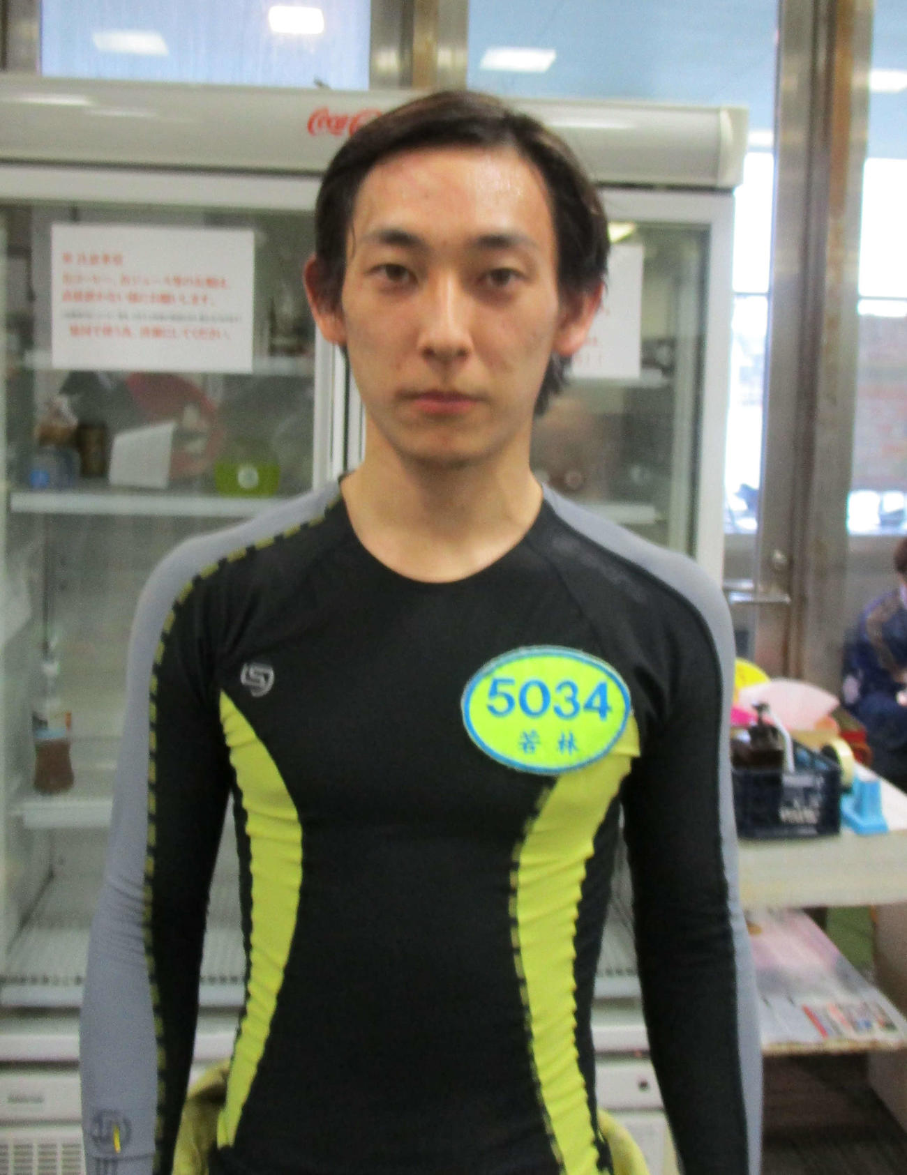 2日目をまくりで連勝、準優10R2枠から、初の優出を狙う若林義人（2021年3月26日撮影）