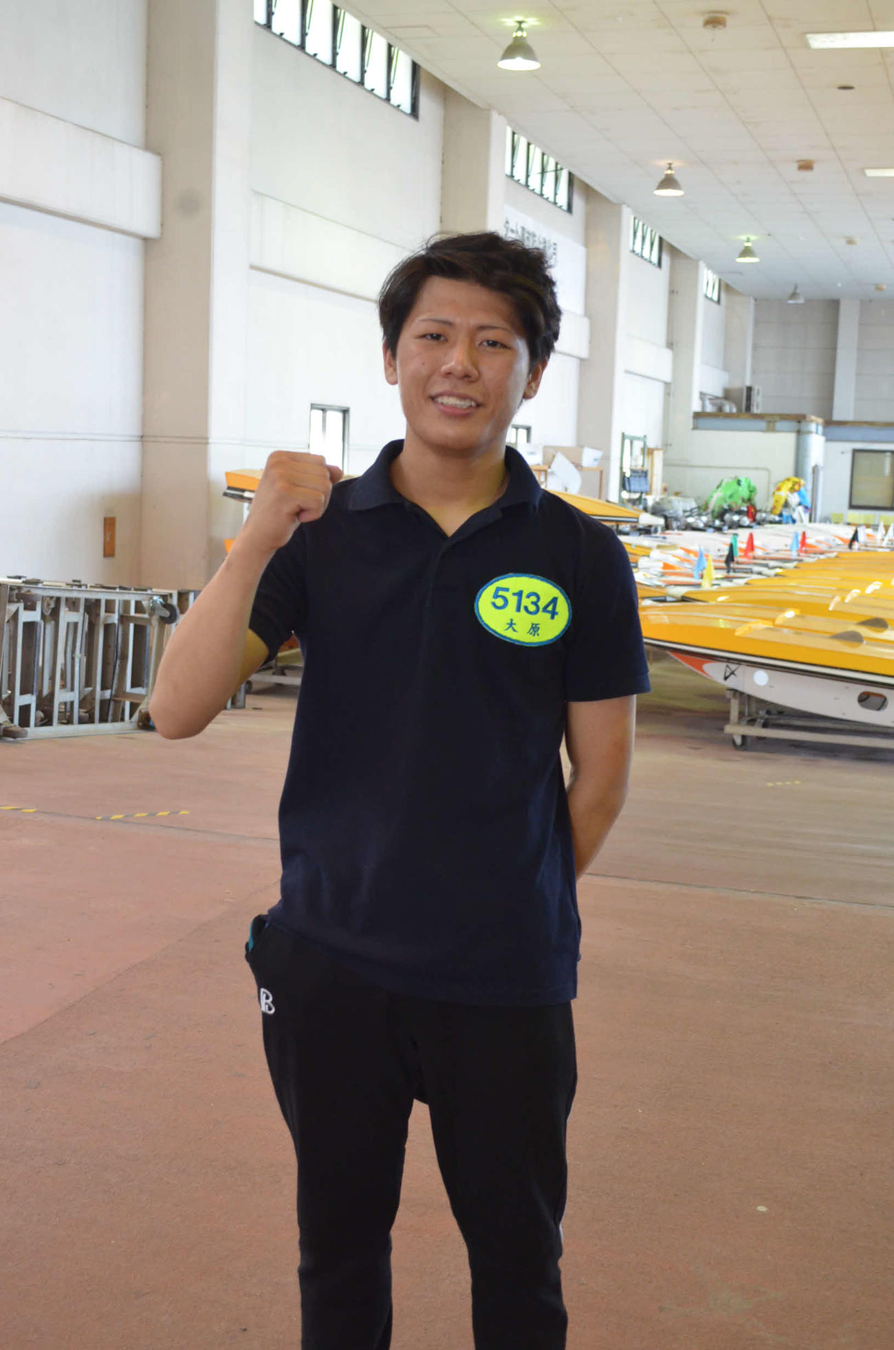 2日目1Rで6コースからまくり差しを決めた大原祥昌