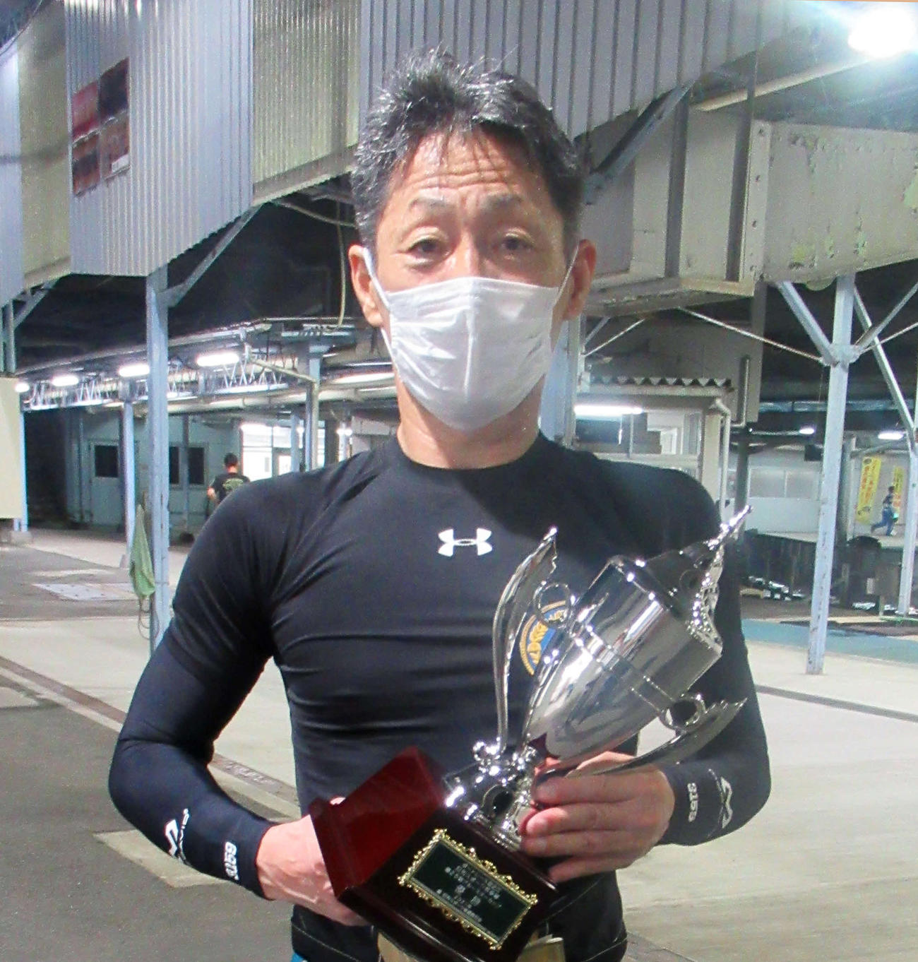 住之江で約20年ぶりの優勝を飾った江口晃生（撮影・奈島宏樹）